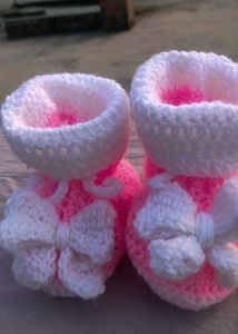 Adorable Handmade crochet Baby Booties