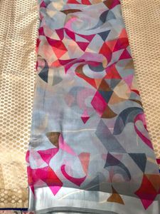 🎉Printed Linen Saree