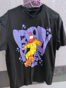 Bonkers black Oversized Thsirt