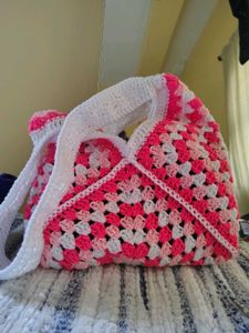 Crochet Granny Square Bag