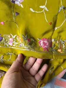 Pure Crepe Parsi Gara Saree
