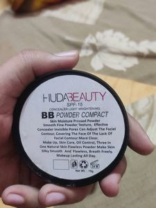 Unused Huda Beauty Fixer Foundation And Compact Powder