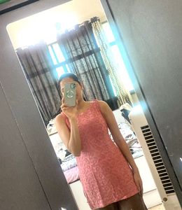 Cute Peach Chicken Kari Kurti 😍