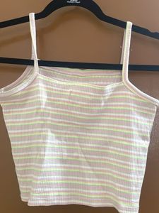 Striped Crop Top