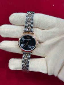 Emporio Armani Ladies Watch With Flowers Design