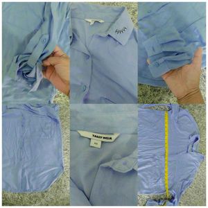 Cute Light Blue Shirt(get 1free