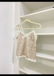 Satin Embroidered Co ord Set