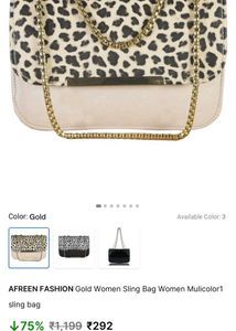 Leopard Print Clutch ₹155