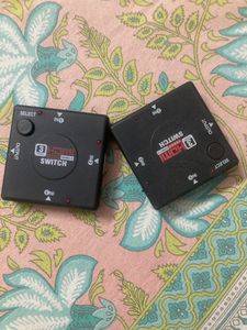 2 HDMI connectors 4 Port