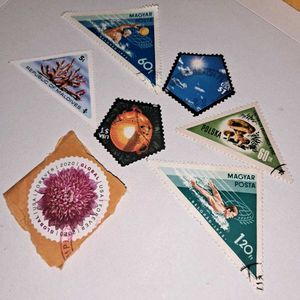 Rare set of Special shaped Stamps