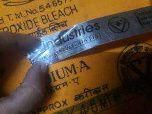 Bhagwa New Unused Dhoti Saffron