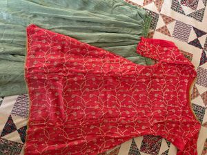 Sharara with kurti and dupatta