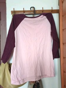 Two-Tone Casual T-Shirt