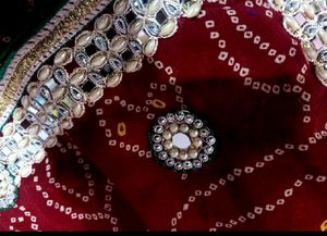 Heavy Bandhani Rajasthani Saree