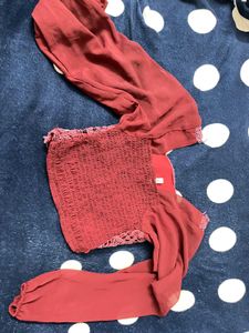 Crochet Detail Top