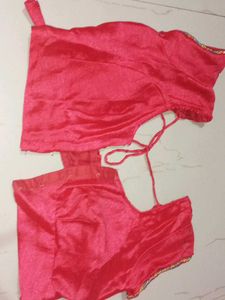 Pink Embellished Pants