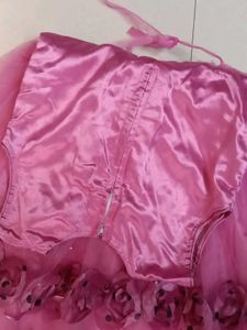 Elegant Pink Girls Dress