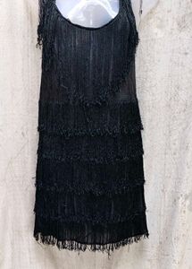 668. Fringe Party Dress