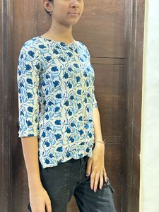 Floral Shot Kurti