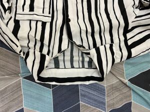 Myntra Black And White Night Suit