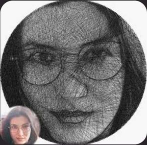 Unique String Art Portrait