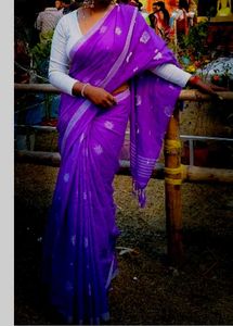 Elegant Purple Saree