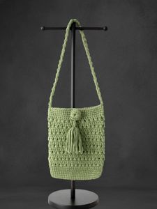 Handmade Crochet Sling Mobile Pouch