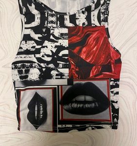 Grungy Y2k Tank Top For Summer