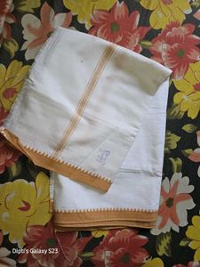 Pure Cotton White Gamchha (Towel)