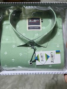 Zoro Green Printed Shirt