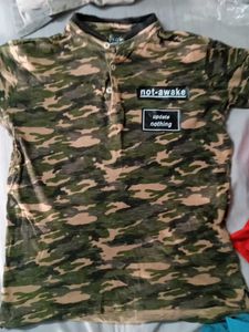 Cool Camo Print Shirt
