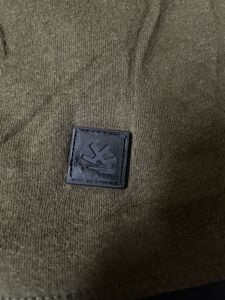 Used Wrogn Hooded T-Shirt | Olive Green | Oversize