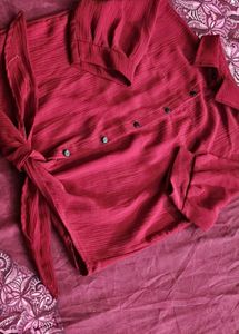 Maroon Shirt