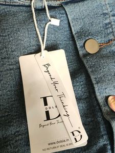 Denim Button Up Skirt