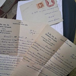 Vintage Envelope+letter