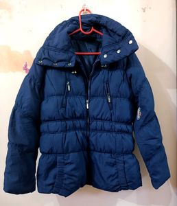 🔥 Thrifted Navy Blue Jacket For Women 🔥