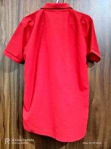Red Polo Shirt - Size 38