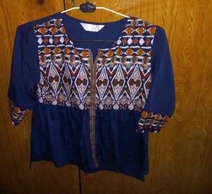 Ethnic Embroidered Kurta