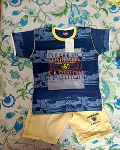 Cute Boys T-Shirt & Shorts Set