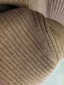 Ribbed Turtleneck Sweater