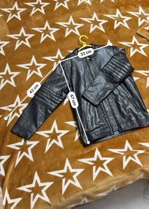 Black Faux Leather Jacket
