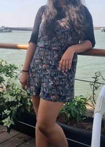 H&M BEAUTIFUL FLORAL JUMPSUIT