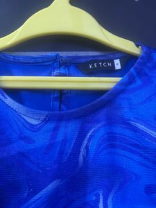 Women Blue Dress