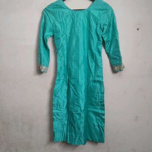 Elegant Pure Silk Complete Kurta SalwarSet