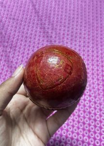 Vintage Leather Cricket Ball