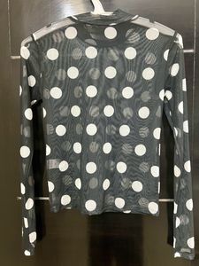 Lifestyle Sexy black sheer party top on sale!!