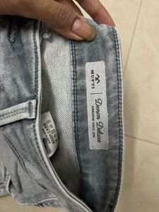 Stylish Grey Denim Jeans