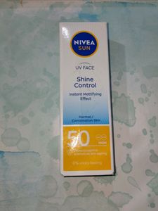 Nivea UV Face Sunscreen