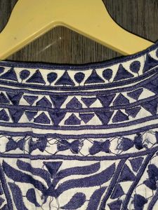 Long Assymetrical Length Slit Kurti