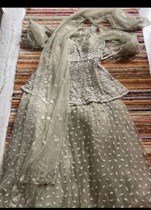 Olive Ethnic Dress